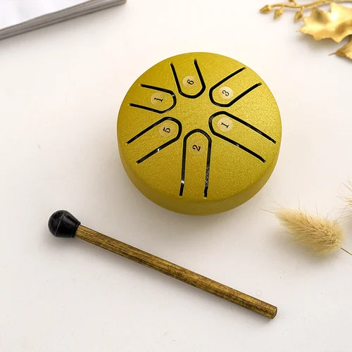 Buddha Stones Mini Steel Tongue Drum - Image 4