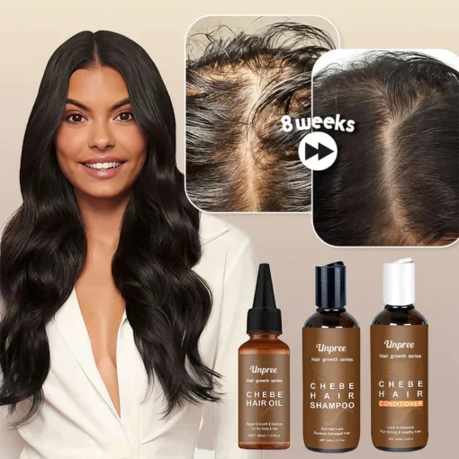 Unpree™ Hair Regrowth African Chebe Hair Care Essentials Set - Image 5
