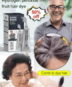 Plant extract hair dye essence