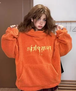 🎃2023 New Halloween Pumpkin Head Hooded Sweatshirt