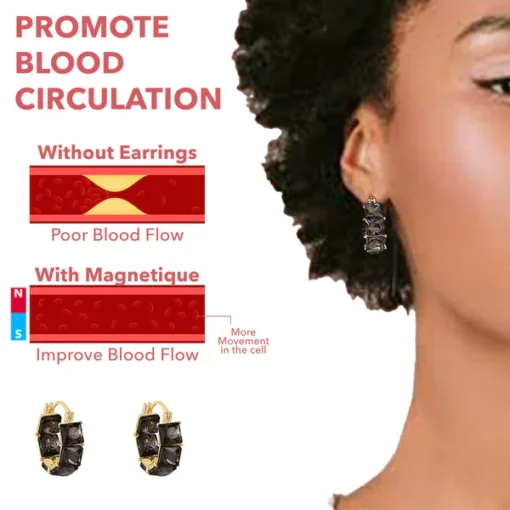 CZTICLE® Lymphvitic Magnetisch Earrings - Image 4