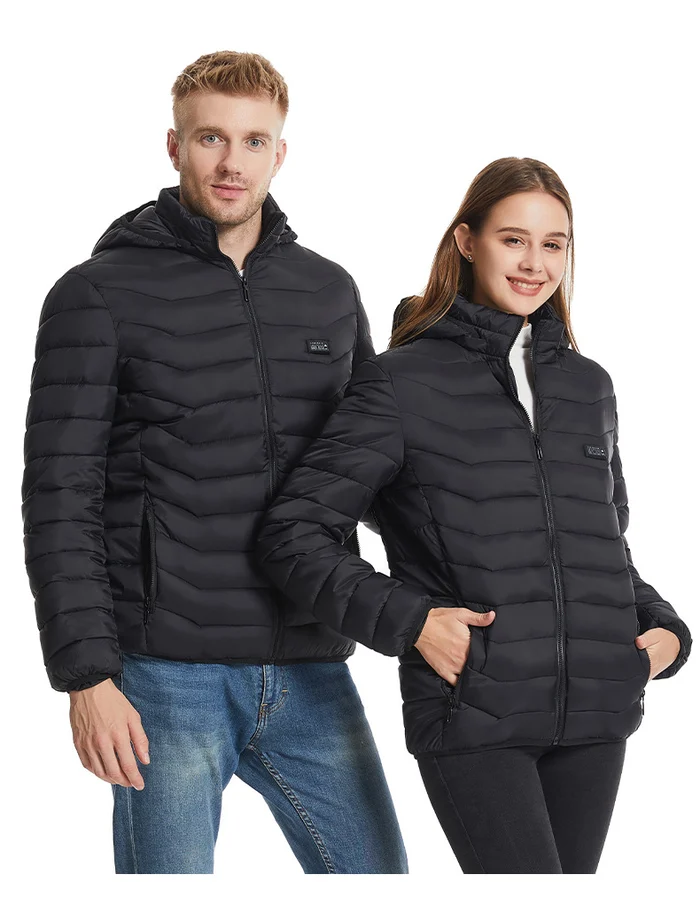 Unisex Heated Down Jacket - Image 9
