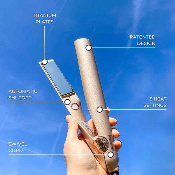 2-in-1-Haarglätter Spiralwellen-Locken - Image 2