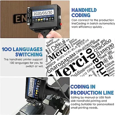 Flash sale ⚡ Limited Stock 💥 UPGRADED HANDHELD INKJET PRINTER GUN - Image 3