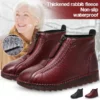 Womens Soft Leather Winter Warm Boot