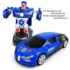 Electric Universal Deformation Police Toy Car