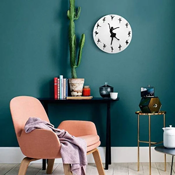 Charming Ballerina Wall Clock - Image 4