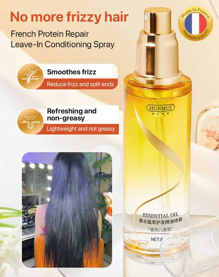 Protein Hair Repair Leave-In Conditioning Essential Oil Spray