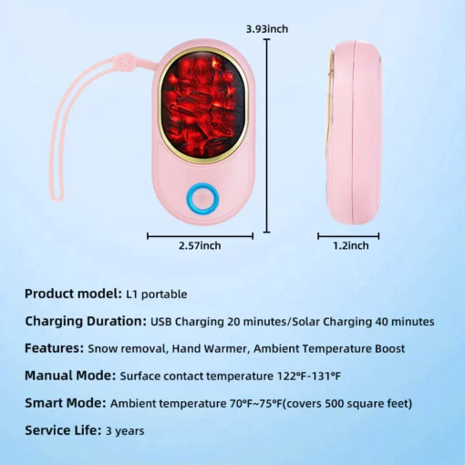 Fivfivgo™ Solare elektromagnetische Resonanz Schneefeger-Heizung - Image 4