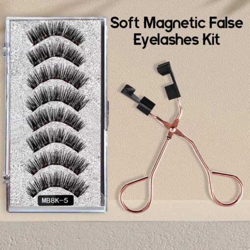 Ceoerty™ Soft Magnetic False Eyelashes Kit - Image 6