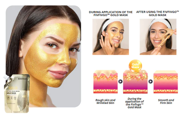 Fivfivgo™ Retinol-Schlangengift-Peptid-Goldmaske - Image 7