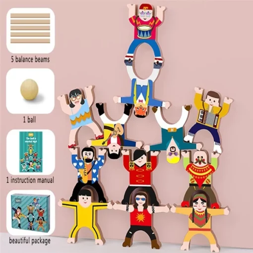 Strongman Wooden Stacking Toys