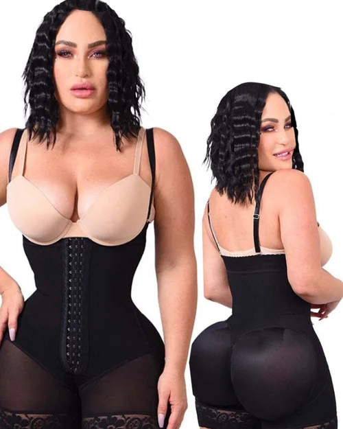 Tummy Compression Bodysuit Shaper With Butt Lifter - Image 8