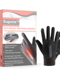 Sugoola™ Fern-Infrarot-Titan-Ionen-Arthritis-Therapie Wärme-Kompressionshandschuhe