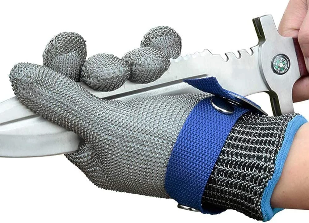 Food Grade Stainless Steel Mesh Metal Glove - Image 11