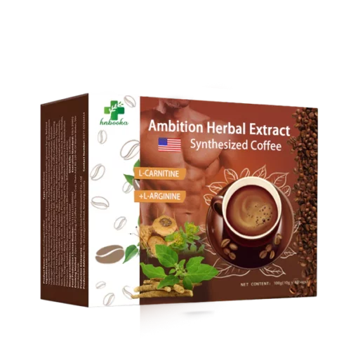 Hnbooka™Ambition Herbal Extract Synthesized Coffee