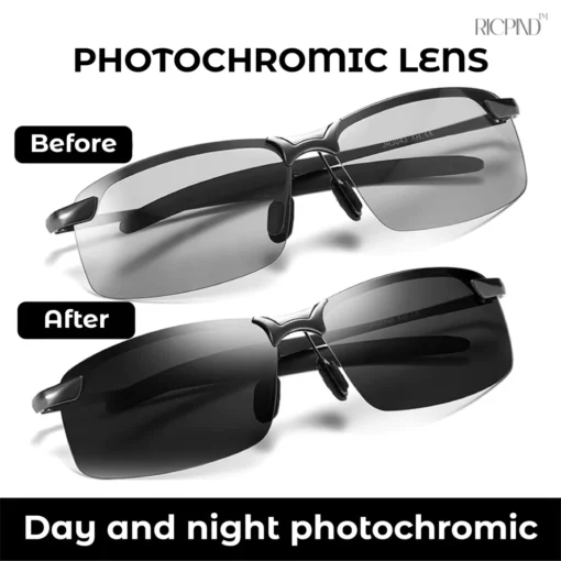 RICPIND Stylish Photochromic Polarized Glasses - Image 4