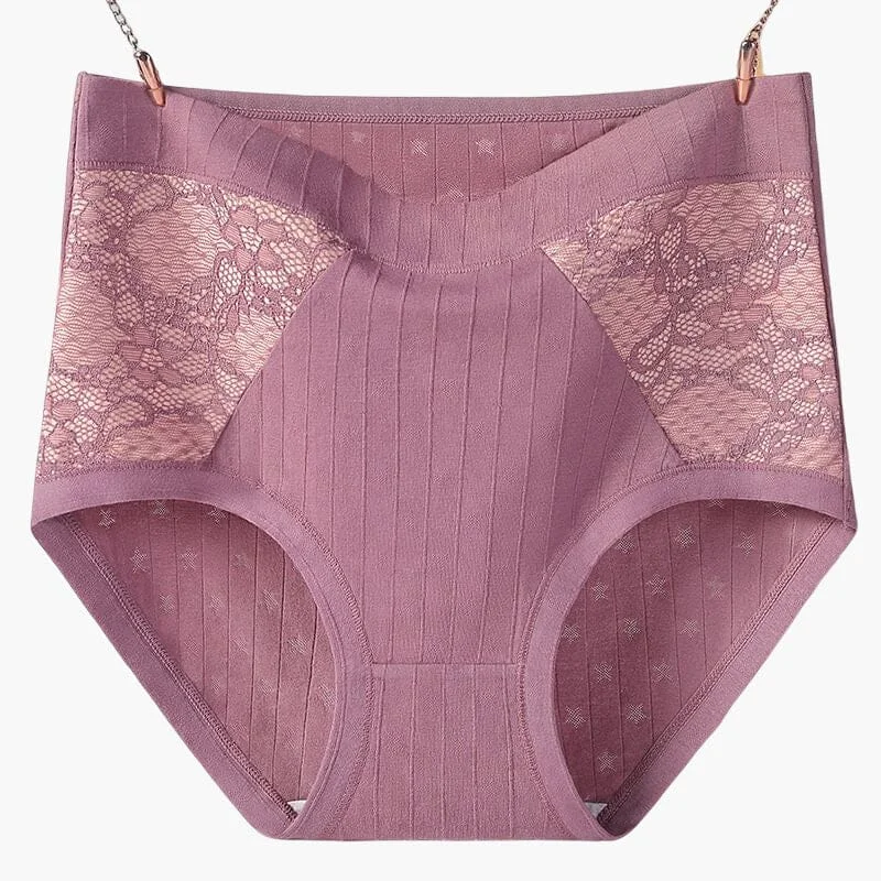 Antibakterielle Anti-Side-Leck hoher Taille Baumwolle Höschen - Image 14