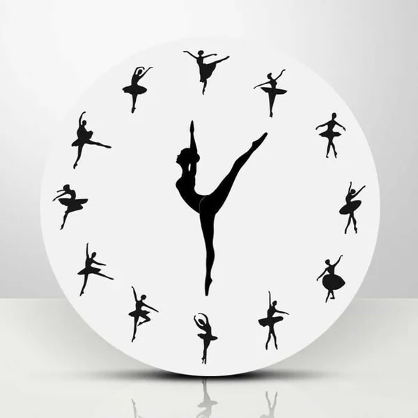 Charming Ballerina Wall Clock - Image 2