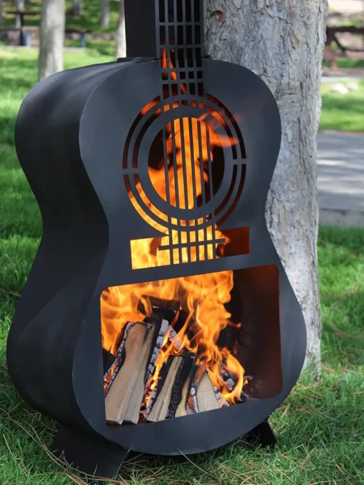 Guitar Fire Pit