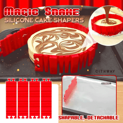 Cithway™ Magic Snake Silicone Cake Shapers