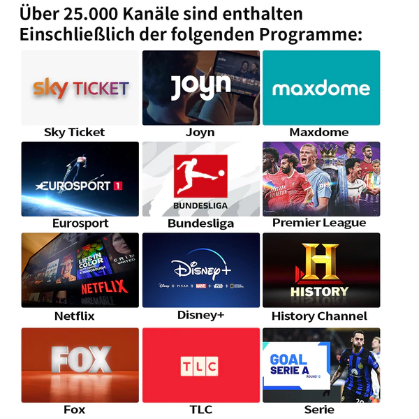 LEFUN™ TV Evolution - Zugriff auf alle Kanäle KOSTENLOS - Image 11