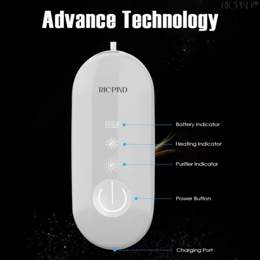 RICPIND WarmBreathe Purifier Heater Necklace - Image 5