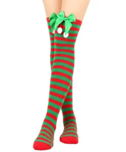 Christmas Thigh High Socks
