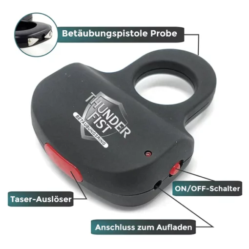 Fivfivgo™ ThunderFist 25.000.000 Volt Hochleistungs-Schockring - Image 6