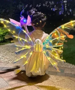 Electric Butterfly Wings With Music Lights