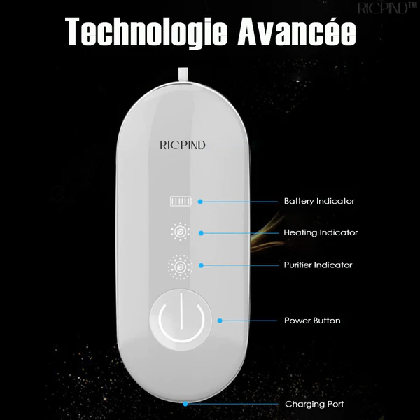 RICPIND WarmAtmen Luftreiniger Heizung Halskette - Image 3