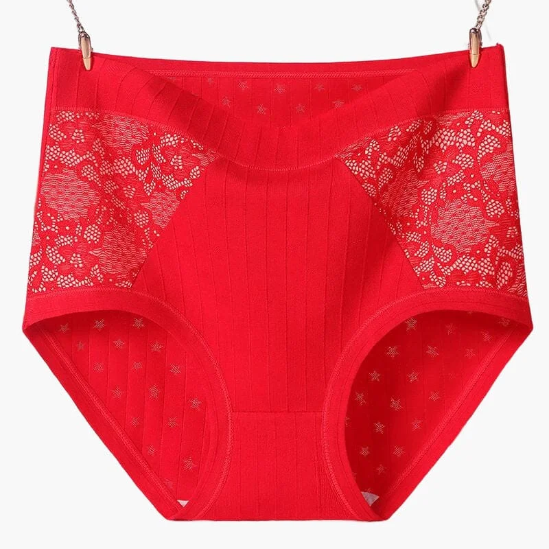 Antibakterielle Anti-Side-Leck hoher Taille Baumwolle Höschen - Image 9