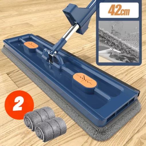 2023 new super absorbent large flat mop