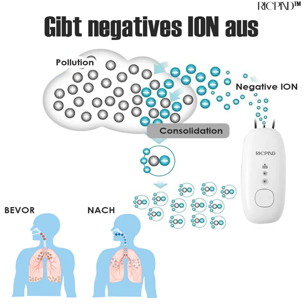 RICPIND WarmAtmen Luftreiniger Heizung Halskette - Image 9