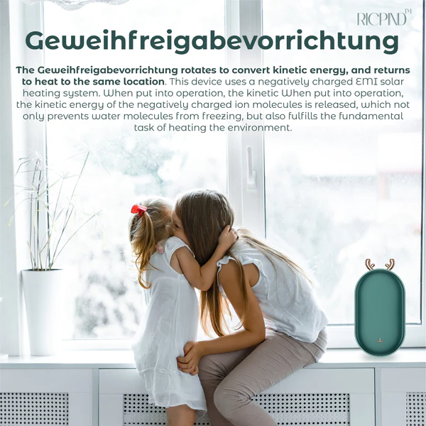 RICPIND Elektromagnetische Tasche Mini Heizgerät - Image 3