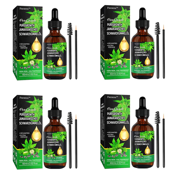 Furzero™ PureGrowth Jamaikanisches Schwarzes Rizinusöl - Image 4