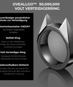 Oveallgo™ Pro-V 50000000 Volt Verteidigerring