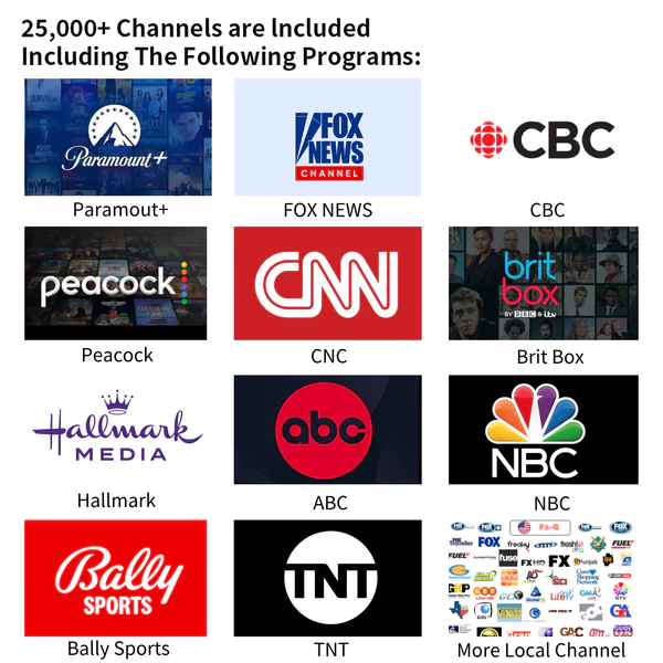 Bikenda™ TV-Streaming-Gerät – Zugriff auf alle Kanäle kostenlos – keine monatliche Gebühr - Image 10