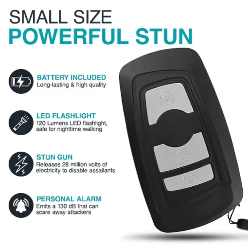 SnapShock Pro 3 IN 1 Mini Stun Key Fob - Image 3