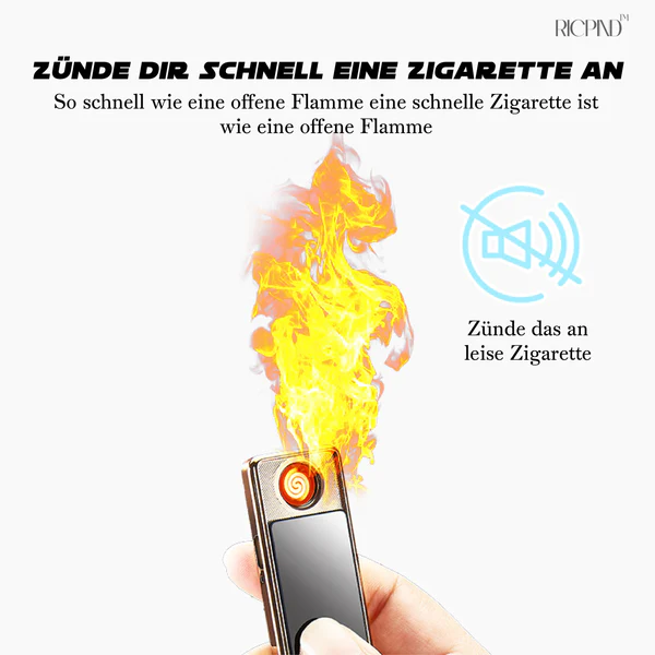 RICPIND Intelligente Elektronik Winddichtes wiederaufladbares USB-Feuerzeug - Image 6