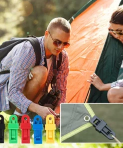 Adjustable Heavy Duty Lock Grip for Tarp & Shade Cloth