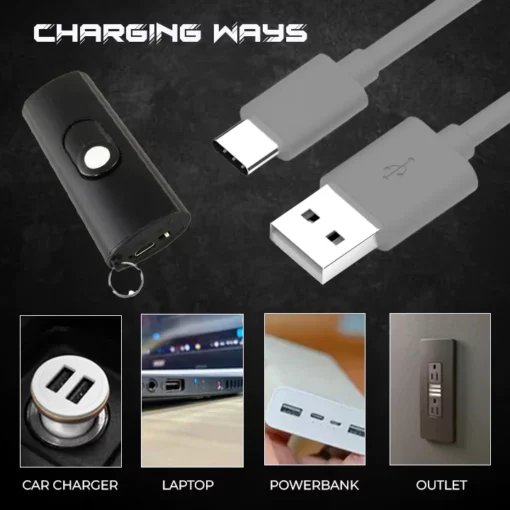 Lyseemin™ MiniDefend 50.000.000 USB Stun Gun - Image 3