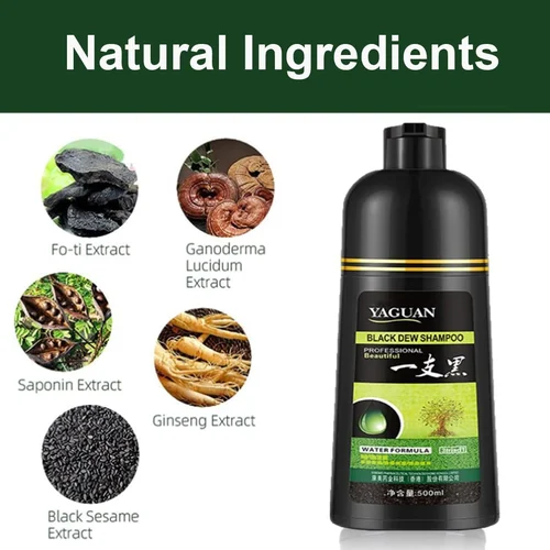 Yaguan Herbal Black Dew Shampoo - Image 5