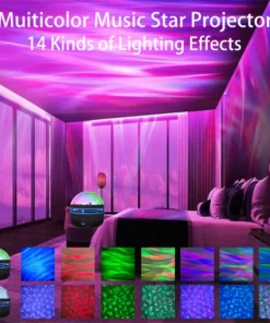 2 in 1 Northern Lights and Ocean Wave Projector