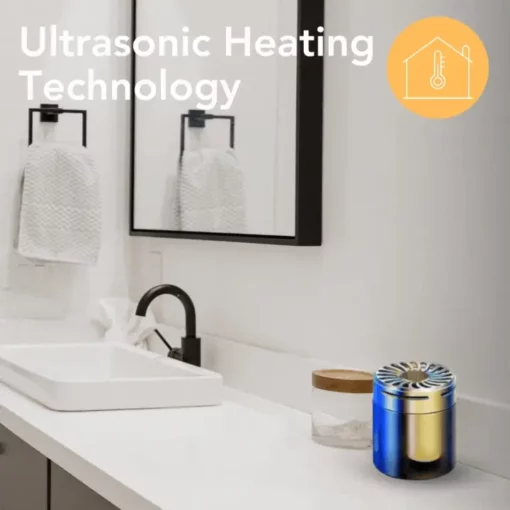 Fivfivgo™ Bathroom Ultrasonic Thermal Fan