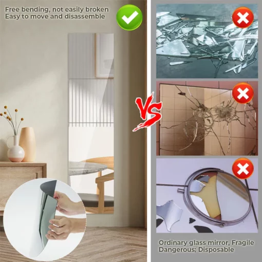 Oveallgo™ Self-Adhesive Acrylic Mirror - Image 8