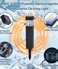 UPMIXU™ Solar-Powered Electromagnetic Resonance De-Icing Light
