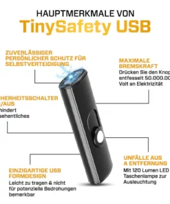Remifa™ TinySafety 50000000 Betäubung USB-Schlüsselanhänger