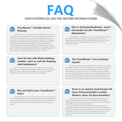 THAWMASTER™ Tragbarer Kinetischer Molekularheiz - hergestellt in Deutschland - Image 10