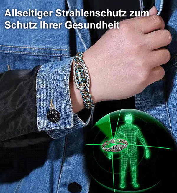 Türkises Sechs-Zeichen-Mantra-Neunäugiges Dzi-Perlenarmband - Image 6